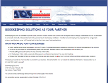 Tablet Screenshot of bookkeepingsolutionssa.com